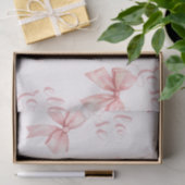 Papier Mousseline Nom de Ruban Rose (Cadeau)