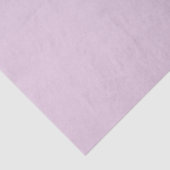 Papier Mousseline Nom de script & monogramme | Magenta & Violet clai (Détail)
