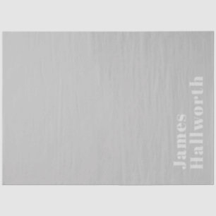 Papier Mousseline Nom minimaliste moderne rétro (ou autre texte)