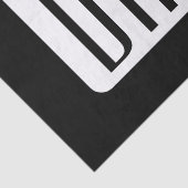 Papier Mousseline Nom moderne ou nom de marque modifiable pour l'ent (Détail)