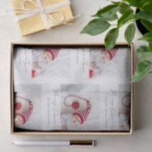 Papier Mousseline Nom photo simple Script Motif Joyeux Noël (Cadeau)