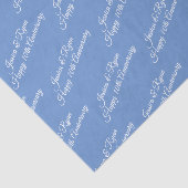 Papier Mousseline Noms do-it-yourself, Année Anniversaire, Script bl (Détail)