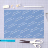 Papier Mousseline Noms do-it-yourself, Année Anniversaire, Script bl (Artisanat)