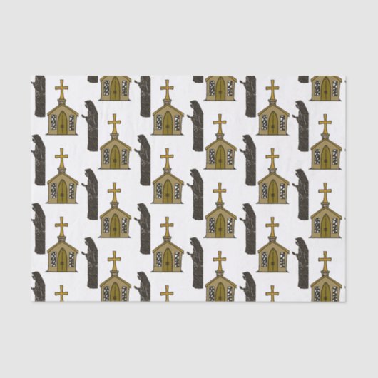 Papier Mousseline Nonne de papier de tissus décoratifs (Recto)