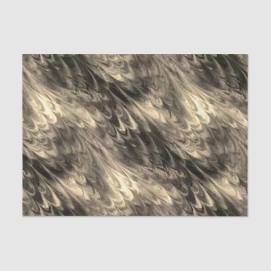 Papier Mousseline nonpareil kelpie antique or : papier de tissu (Recto)