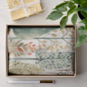 Papier Mousseline Norvégien, Scandi Trees Découpage (Cadeau)