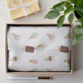 Papier Mousseline Nostalgale crème glacée Parlante fête d'anniversai (Cadeau)