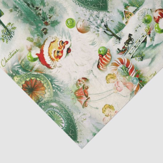 Papier Mousseline Nostalgic Kitschmas  (Détail)