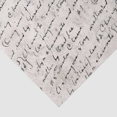 Papier Mousseline Notes d'un enseignant de musique au début des anné (Détail)