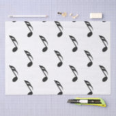 Papier Mousseline Notes musicales (Artisanat)