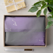 Papier Mousseline Notes musicales au clair de lune (Cadeau)