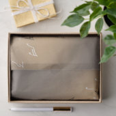 Papier Mousseline Notes musicales au clair de lune (Cadeau)