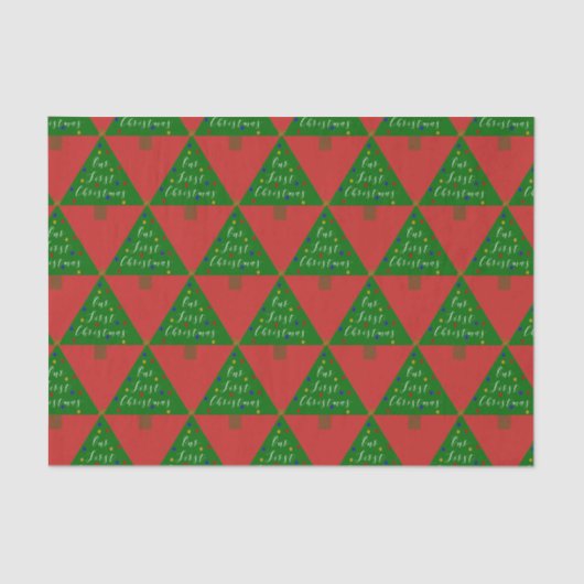 Papier Mousseline Notre premier papier de tissus de Noël (Recto)