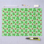 Papier Mousseline Nounours de Noël mignons (Artisanat)