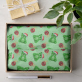 Papier Mousseline Nounours de Noël mignons (Cadeau)