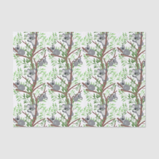 Papier Mousseline Nounours Koala
