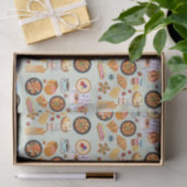 Papier Mousseline Nourriture française (Cadeau)