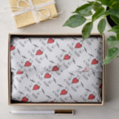 Papier Mousseline nous aimons la morue de cap (Cadeau)