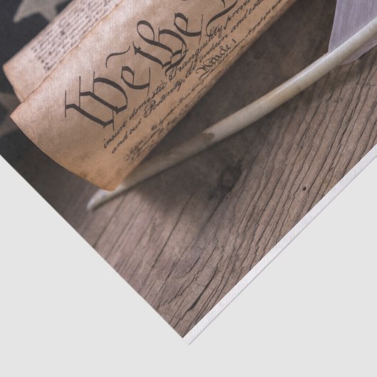 Papier Mousseline Nous le peuple (Détail)