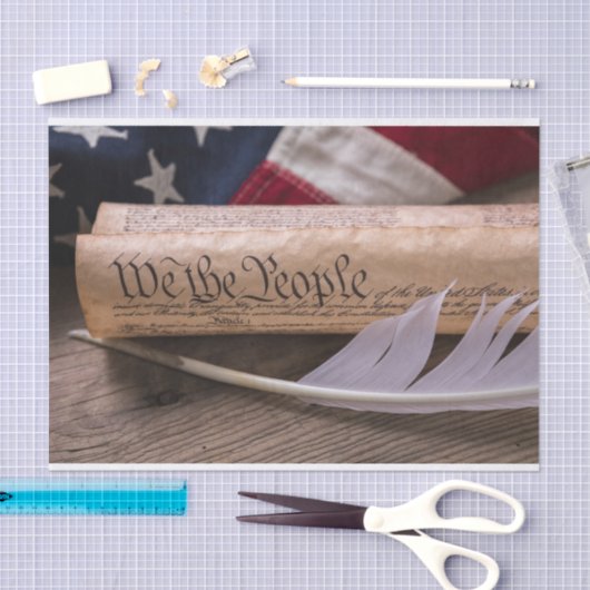 Papier Mousseline Nous le peuple (Artisanat)