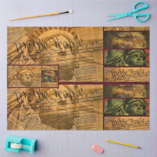 Papier Mousseline Nous Le Peuple (Artisanat)