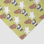 Papier Mousseline Nous portons des ours nus - #SquadButs (Détail)