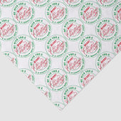 Papier Mousseline Nous Vous Souhaitons Un Joyeux Noël (Détail)