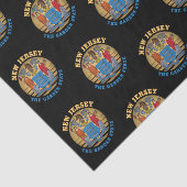 PAPIER MOUSSELINE NOUVEAU DRAPEAU JERSEY GARDEN (Détail)