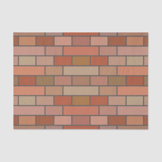 Papier Mousseline Nouveau Motif de conception de mur de briques (Recto)