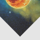 Papier Mousseline Nouveau système solaire (Détail)