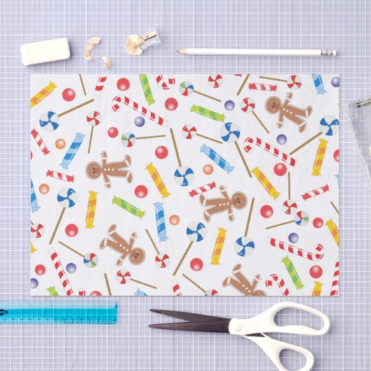 Papier Mousseline Nouvel An (Artisanat)