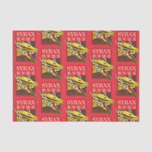 Papier Mousseline Nouvel An Syrax   新 年 乐 快