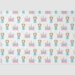 Papier Mousseline Nouvel anniversaire de la mignonne princesse