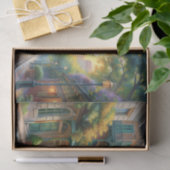 Papier Mousseline Nouvelle-Orléans Quartier français Découpage (Cadeau)