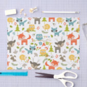 Papier Mousseline Nouvelle Typographie Bébé Avec De Bons Animaux En (Artisanat)