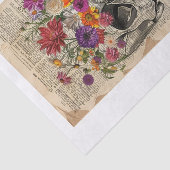 Papier Mousseline Nouvelles du crâne1 (Détail)