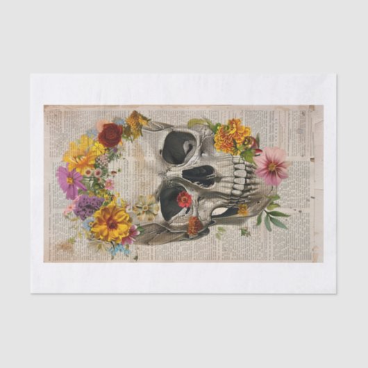 Papier Mousseline Nouvelles du crâne4 (Recto)