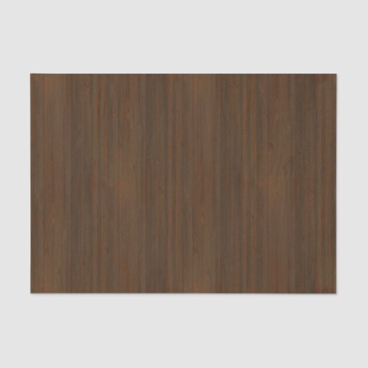 Papier Mousseline Noyer foncé Brown Bambou en bois Grain Look (Recto)