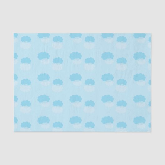 Papier Mousseline Nuages (Recto)