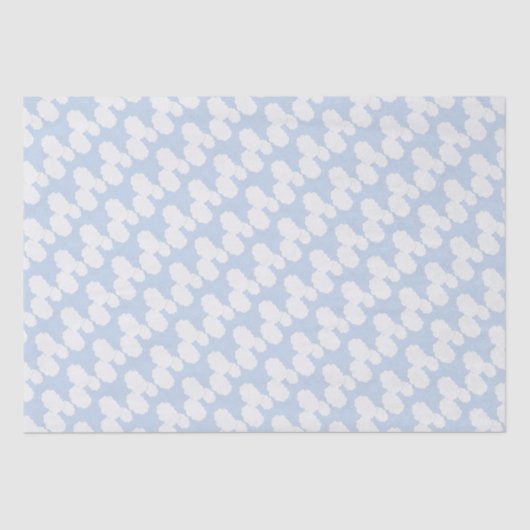 Papier Mousseline Nuages (Recto)