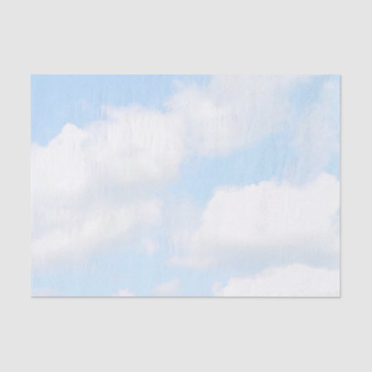 Papier Mousseline Nuages (Recto)