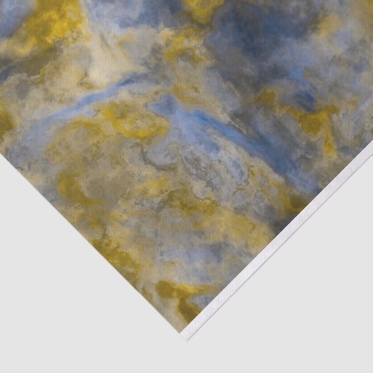 Papier Mousseline Nuages Abstraits (Détail)