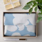 Papier Mousseline Nuages Ciel Bleu Nuages (Cadeau)
