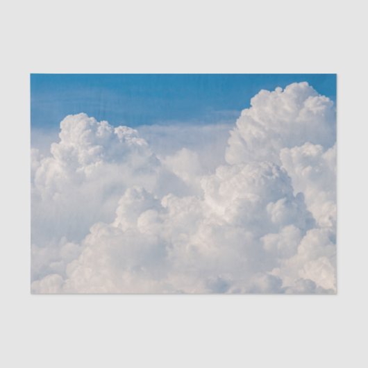 Papier Mousseline Nuages dans le ciel (Recto)