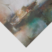 Papier Mousseline Nuages d'aquarelle Abstraits - Papier de tissus (Détail)