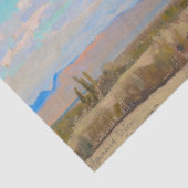 Papier Mousseline Nuages d'un après-midi d'été par Maynard Dixon (Détail)