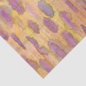 Papier Mousseline Nuages en Plum Jaune (Détail)