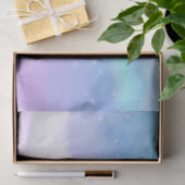 Papier Mousseline Nuages pastel magiques et arc-en-ciel (Cadeau)