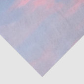 Papier Mousseline Nuages roses personnalisables (Détail)