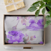 Papier Mousseline Nuances de papier tissus Roses violet (Cadeau)